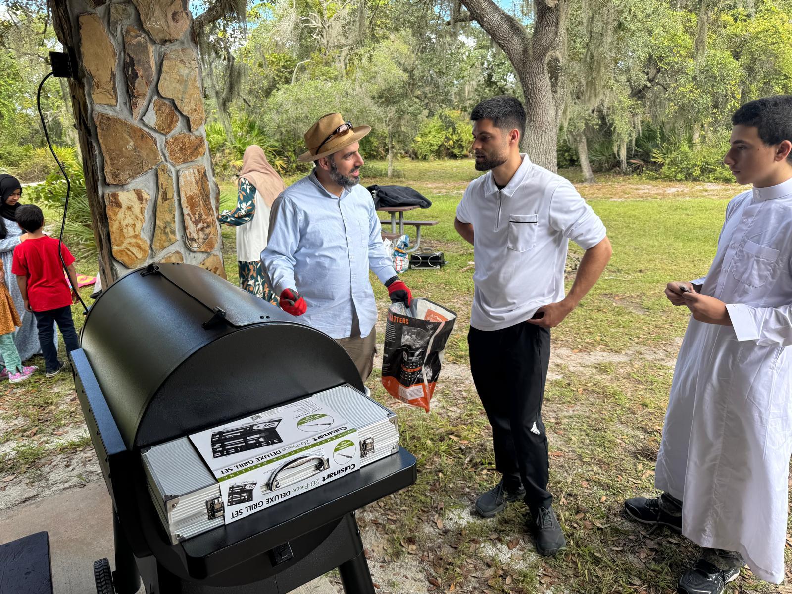 Halaqah session at Illuminating Hearts Institute